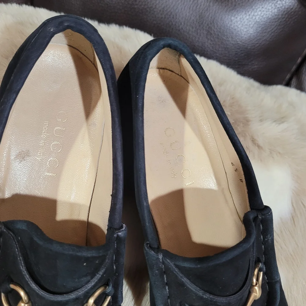Authentic Gucci vintage horsebit clog mules size 6.5B - Picture 9 of 15